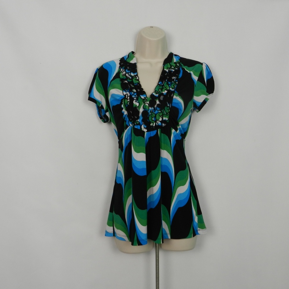 Heart Soul Womens Blouse sz L